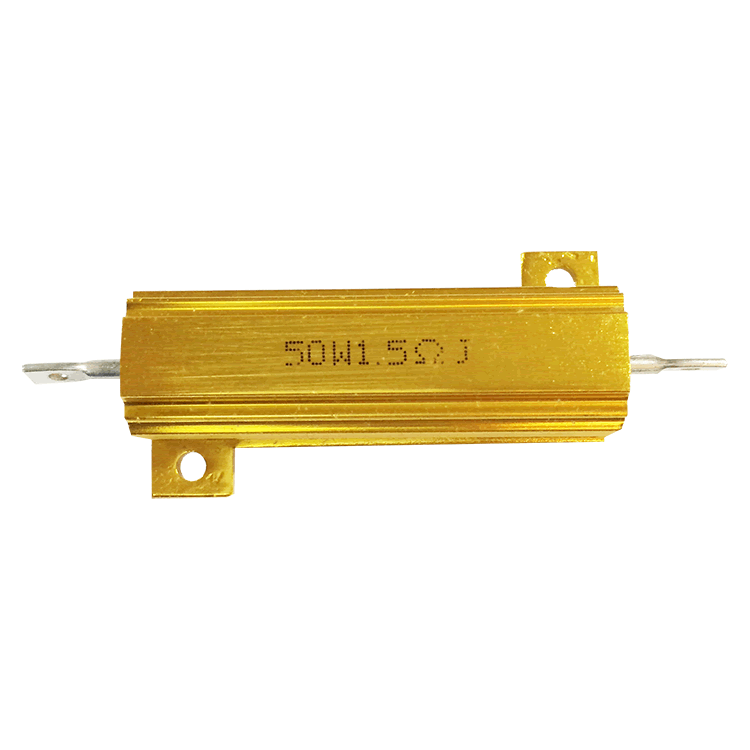 50W Gold Aluminum Housed Resistor RX24 50W