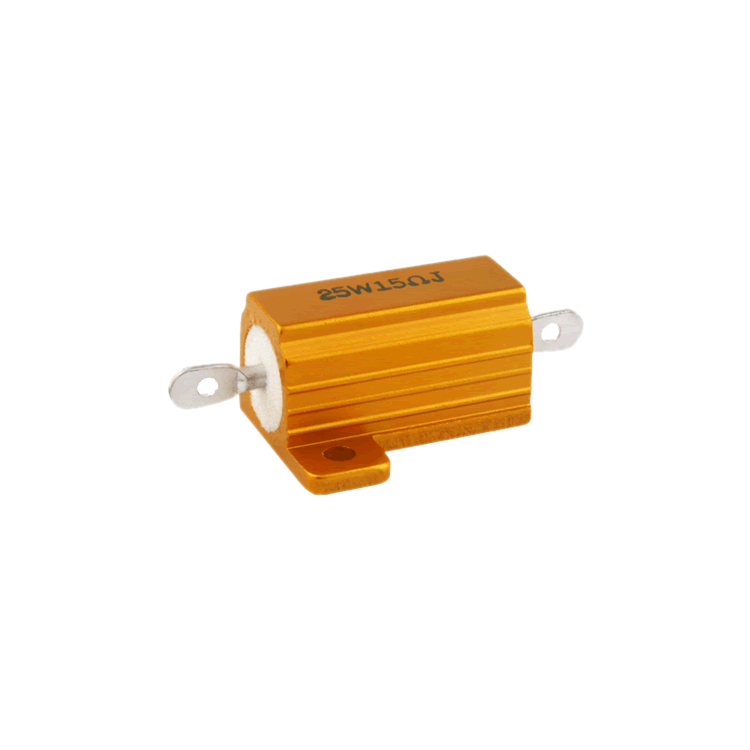 25W Gold Aluminum Housed Resistor RX24 25W